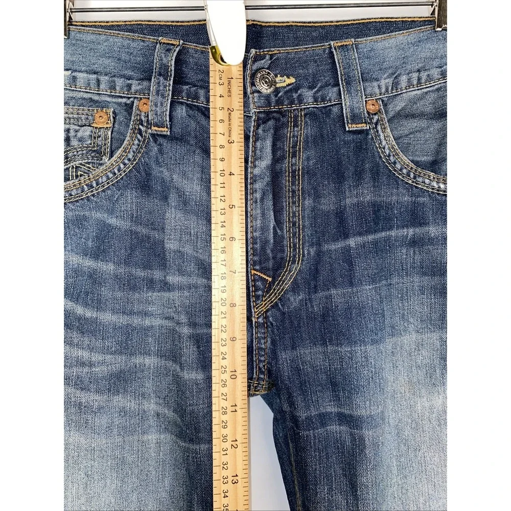 True Religion Bild Whiskey Double Stitched‎ Men's Size 38x34